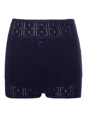 J.W. ANDERSON: pantaloni shorts - Pantaloncini Pointelle a doppio strato