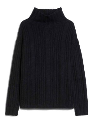 Max Mara: Tops & Tank tops - Vitalba Wool And Cashmere Polo-Neck Jumper