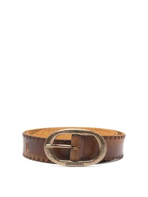 DSQUARED2: Ceintures - Ceinture - Marron