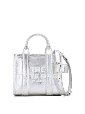 MARC JACOBS: cross body bags - The Crossbody Metallic Tote Bag