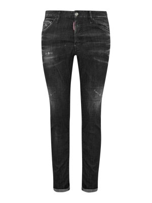 DSQUARED2: Bootcut - Bootcut Jeans - Schwarz