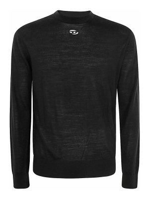 DIESEL: crew necks - Blue pullover
