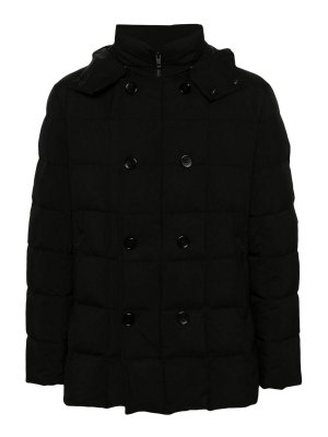 FAY: Chaquetas Bomber - Chaqueta Bomber - Negro