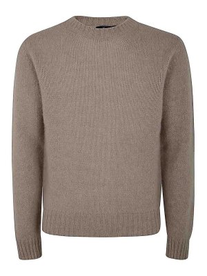 HERNO: Pull col rond - Pull Col Rond - Orange
