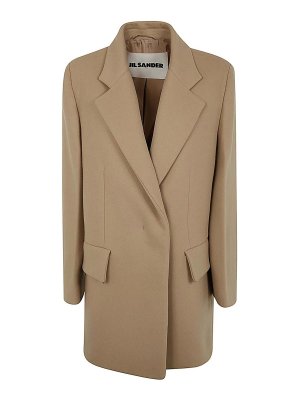 JIL SANDER: Abrigos cortos - Abrigo corto con doble botonadura