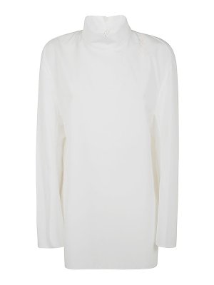 インナー・ルームウェアその他 Alaia Dickey Striped Body Alaïa Striped Bodysuit in White | endource