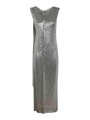 Norma Kamali イブニングドレス - 銀 | ST4233CBA13058SILVER