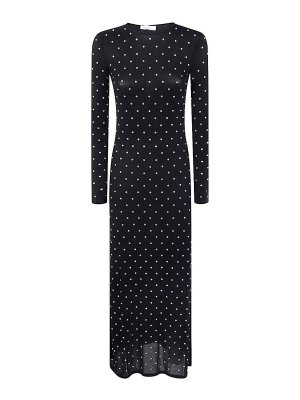 Rabanne Viscose Jersey Robe - Black - Women