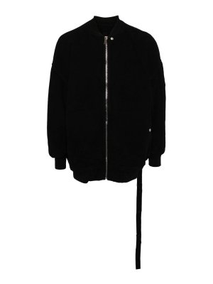 RICK OWENS: Chaquetas Bomber - Chaqueta Bomber - Negro