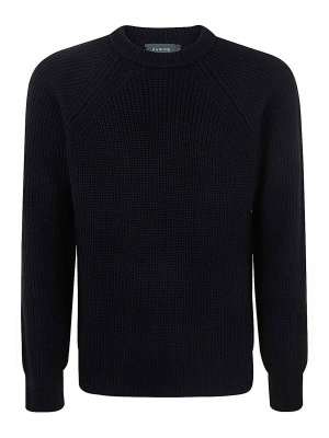 ZANONE: maglia collo rotondo - Girocollo Giro Rag vestibilità Slim