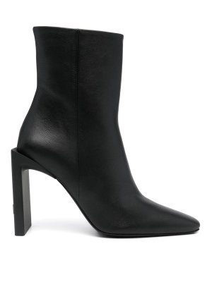 ショートブーツ・ブーティ PARIS TEXAS FW24 ROXY ANKLE BOOT (PX1386 XLTHBBLACK) PARIS TEXAS Roxy studded leather ankle boots | NET-A-PORTER
