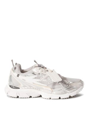 OFF-WHITE: trainers - Leather sneakers