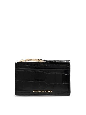 MICHAEL KORS: wallets & purses - Small Zip Card Case