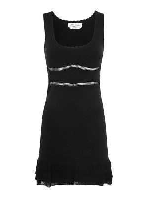 BLUMARINE: knee length dresses - Knit Tank Top Dress