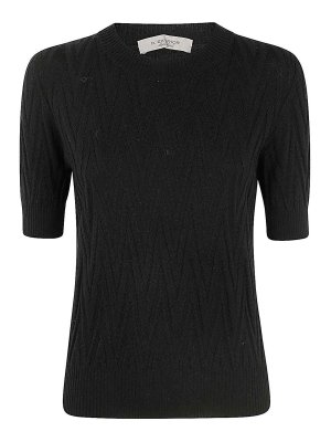 D.EXTERIOR: Pull col rond - Pull Col Rond - Noir