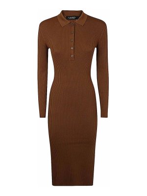 LAUREN RALPH LAUREN: maxi dresses - Viralee Long Sleeve Day Dress