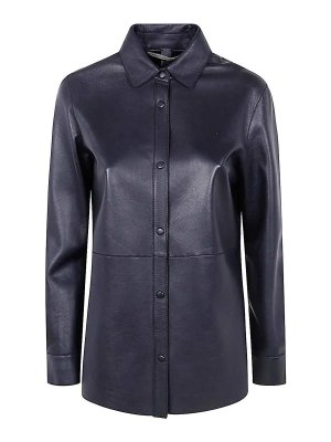 THE JACK AND JACKIE LEATHERS: Chemises - Chemise - Bleu