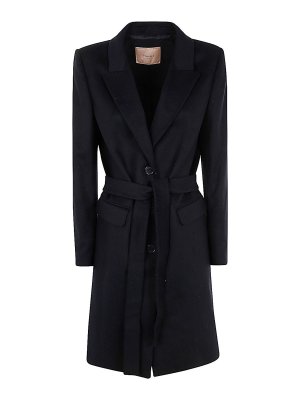 TWINSET: ショートコート - ショートコート - ブルー