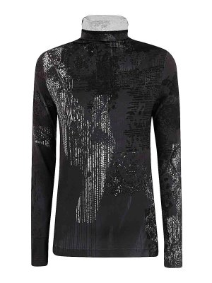 Y'S: Rollkragenpullover  und Polo-Ausschnitt - Rollkragenpullover - Grau