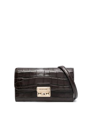 MICHAEL KORS: クロスボディバッグ - クロスボディバッグ - ブラウン