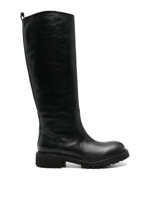 FABRIZIO DEL CARLO: Bottes - Bottes - Noir
