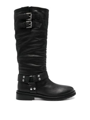 TWINSET: Stiefel - Stiefel - Schwarz