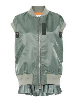 Pinko Green Gagny Vest - Green - Women | 104071A206S1A