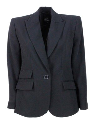 ARMANI EXCHANGE: casual jackets - Tech fabric jacket