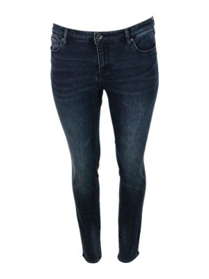 ARMANI EXCHANGE: Trousers Shorts - Stretch cotton shorts