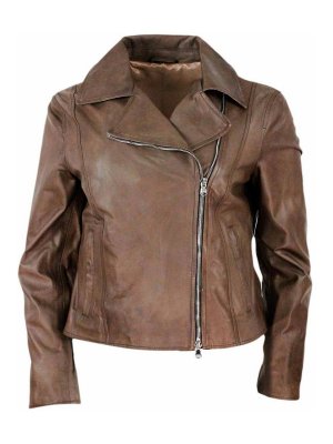 BARBA: casual jackets - Leather jacket