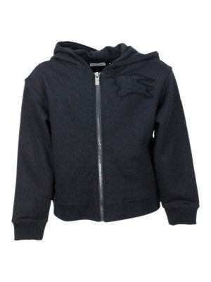 BURBERRY: Sweatshirts & Sweaters - Tech fabric sweatshirt