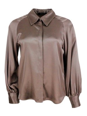 FABIANA FILIPPI: shirts - Stretch silk shirt