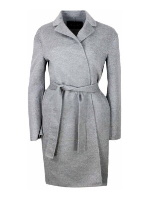 コート BLANCHA Women Coats 24042 200CEMENTO Grey Blancha Coat - Grey - Women | 2304CEMENTO | Shop online at THEBS