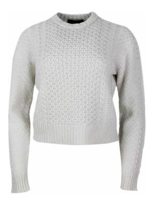 FABIANA FILIPPI: crew necks - Wool blend crewneck