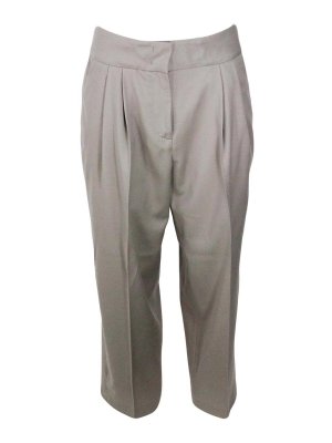 ボトムスその他 MAISON MARGIELA Women Pants S51KA0572M35141853 Brown MM6 Maison Margiela single-stitch wide-leg Jeans | Brown