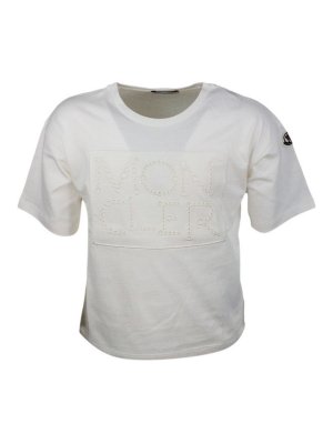 MONCLER: t-shirts - Jersey T-shirt