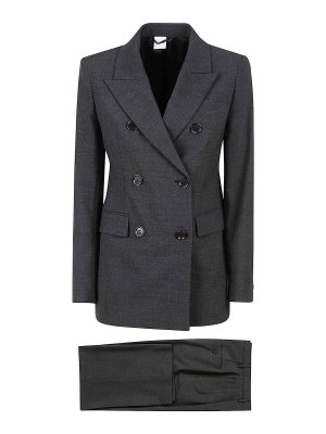 ASPESI: Vestidos de gala - Traje - Gris Oscuro