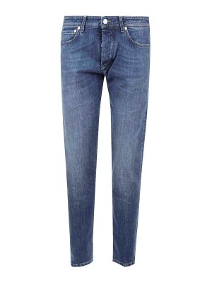 BARBA: Bootcut - Bootcut Jeans - Blau