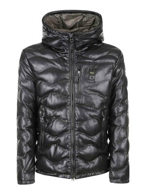 BLAUER: knee length coats - Coat Black