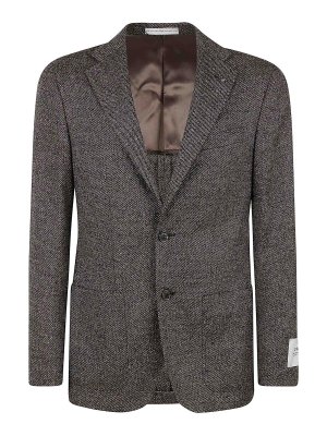 CORNELIANI: casual jackets - Jacket Brown