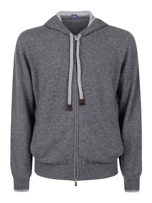 FEDELI: maglia collo rotondo - Maglione grigi