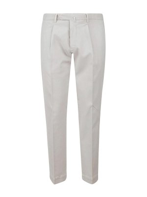SANTANIELLO: Casual Hosen - Casual Hose - Creme