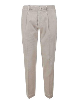 SANTANIELLO: casual trousers - Trousers Beige