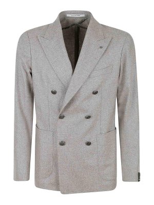 TAGLIATORE: casual jackets - Jacket Dove Grey
