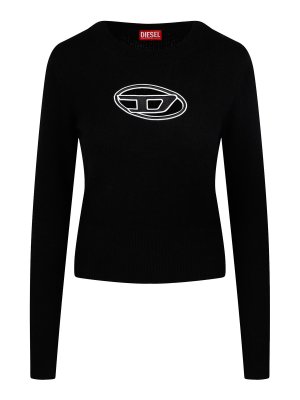 DIESEL: boat necks - M-Areesa Sweater With Embroidery