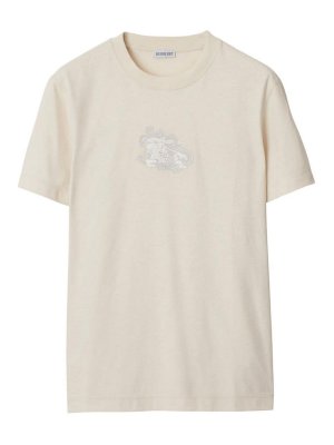 BURBERRY: t-shirts - Cotton T-shirt