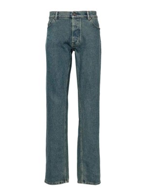 LARDINI: straight leg jeans - Denim jeans