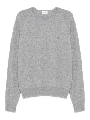 SAINT LAURENT: crew necks - Sweater