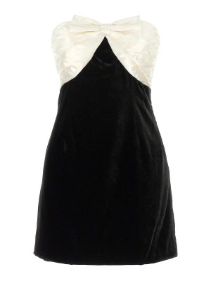 ALESSANDRA RICH: cocktail dresses - Bow Short Dress