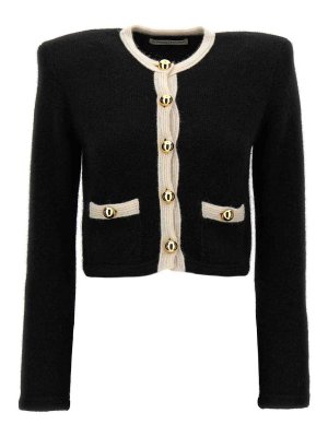 ALESSANDRA RICH: Cardigans - Cardigan - Schwarz